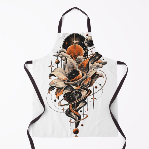 Item preview, Cosmic Bloom Retro Space Art designed and sold by moditeck.
