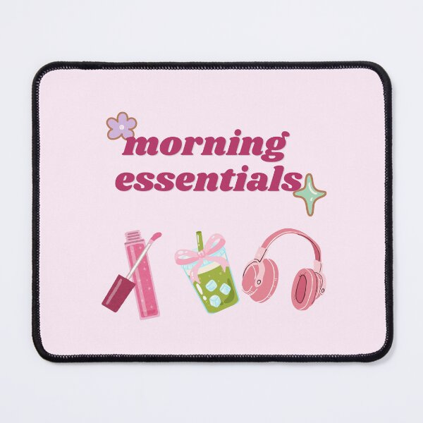 Item preview, Morning Essentials: matcha lipgloss headphones and music designed and sold by Designnari.