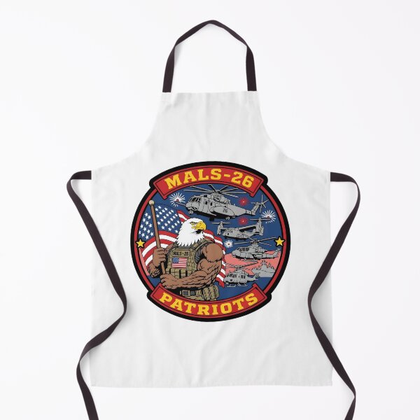Item preview, US Marine Corps MALS-26 "Patriots" Aviation Support Patch designed and sold by CharlieDesings.