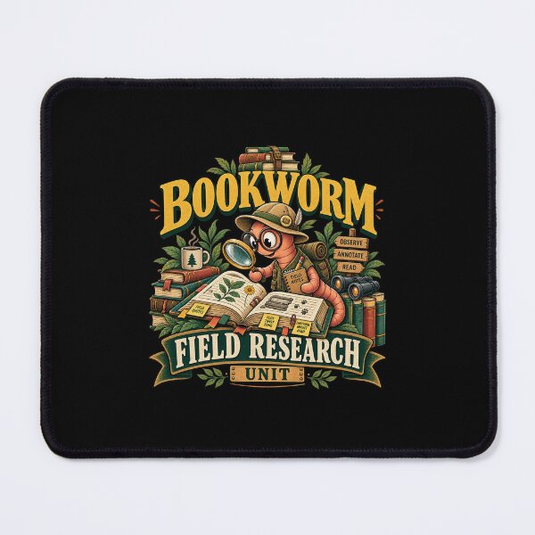Item preview, Bookworm Field Research Unit Bookish Reader designed and sold by PunchDrop.