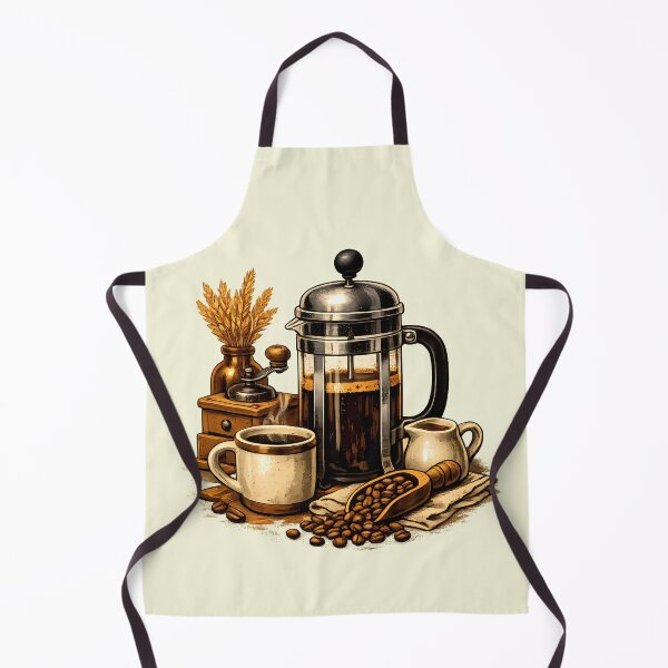 Item preview, Morning ritual of the French press designed and sold by Daily Quirk.