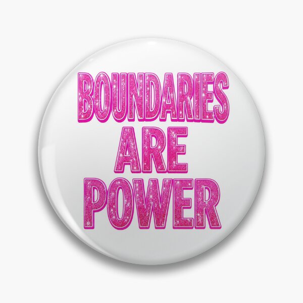 Item preview, Boundaries Are Power Empowering Pink Quote  designed and sold by LC&LCPlatform.