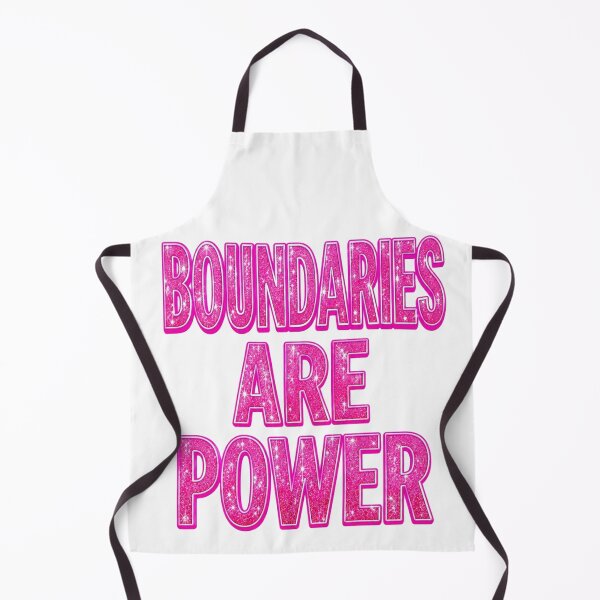 Item preview, Boundaries Are Power Empowering Pink Quote designed and sold by LC&LCPlatform.