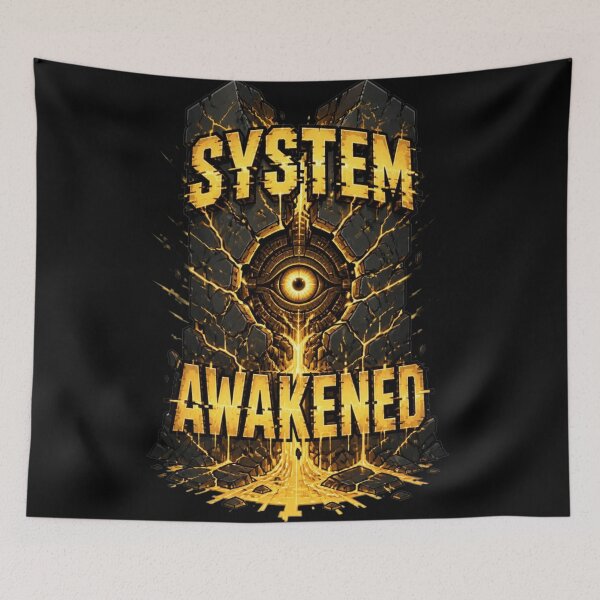 Item preview, System Awakened - Ancient Tech Eye Art designed and sold by DarkCodeLabs1.