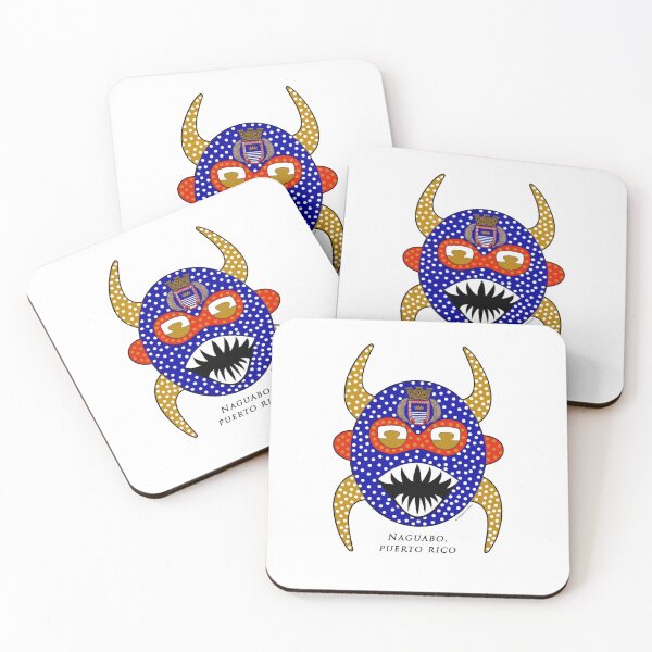 Item preview, Naguabo Puerto Rico Vejigante Mask designed and sold by SybariteStudio.