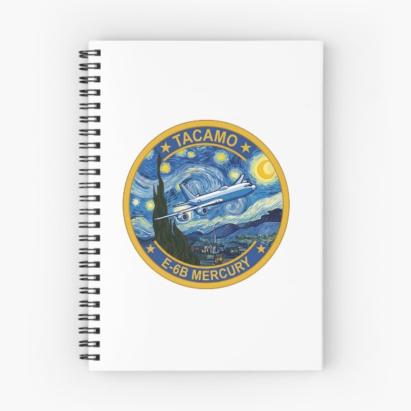 Item preview, US Navy E-6B Mercury TACAMO Starry Night Patch designed and sold by CharlieDesings.