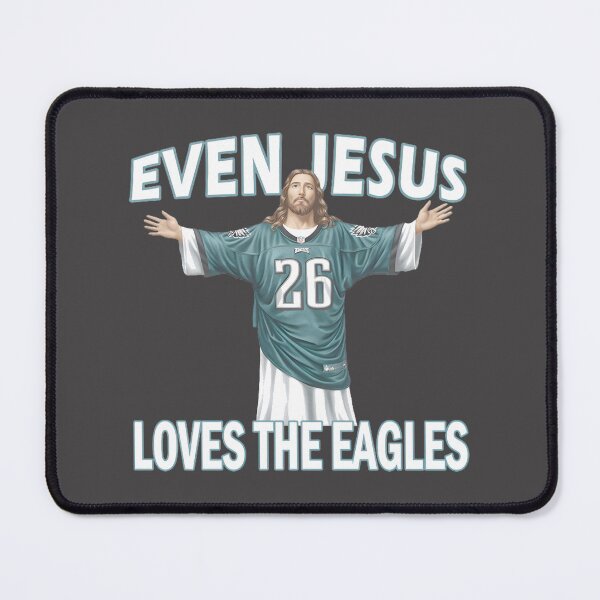 Item preview, Even Jesus Loves The Eagles – Christian Eagle T‑Shirt ⭐⭐⭐⭐⭐ designed and sold by MarcodeJonge.
