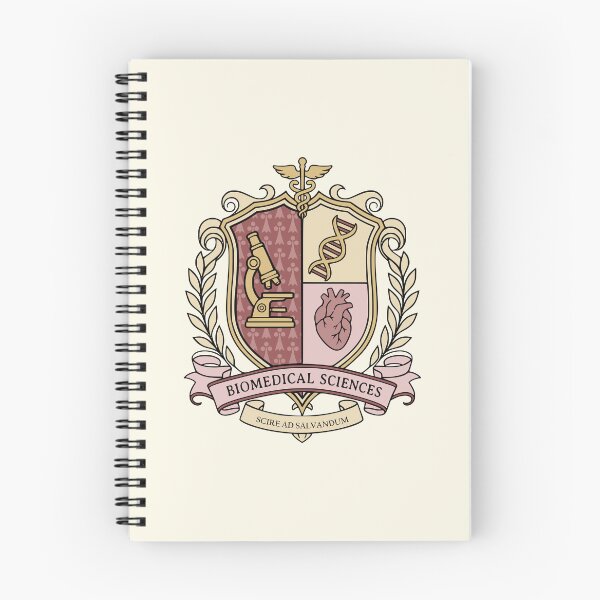 Item preview, Biomedical Sciences Crest - Science Coat of Arms designed and sold by MicroMarket.