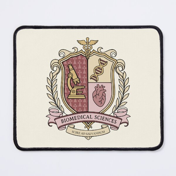 Item preview, Biomedical Sciences Crest - Science Coat of Arms designed and sold by MicroMarket.