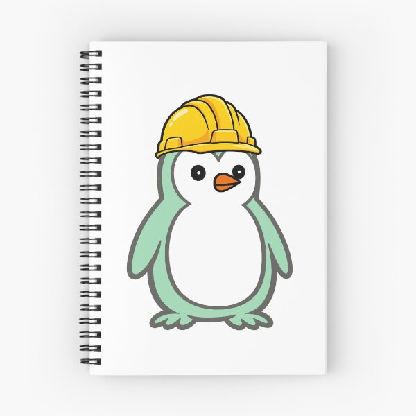 Item preview, Construction worker Pippo – Funny penguin with construction helmet for craftsmen & construction sites Humor designed and sold by Pippo-Penguin.