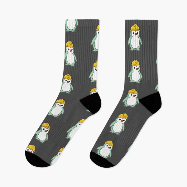 Item preview, Construction worker Pippo – Funny penguin with construction helmet for craftsmen & construction sites Humor designed and sold by Pippo-Penguin.