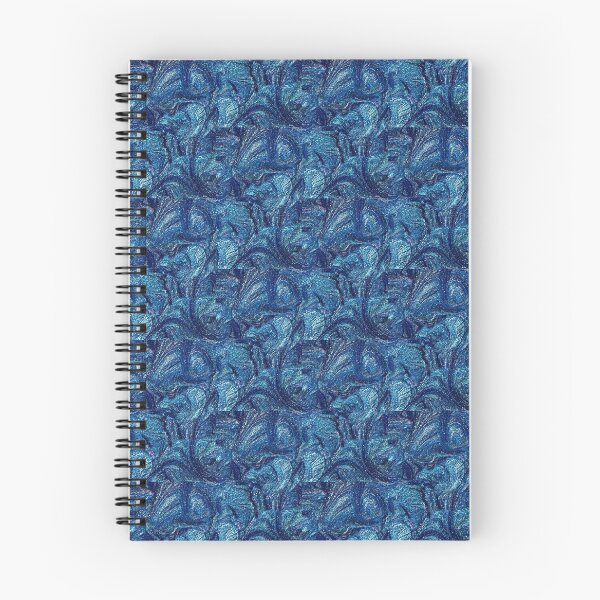 Item preview, Abstract Blue Metallic Swirl Texture Background designed and sold by Cleairydelulu.