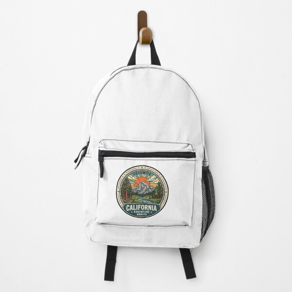Item preview, Retro Yosemite California Adventure Awaits Camping Travel Graphic designed and sold by Paper Drip.