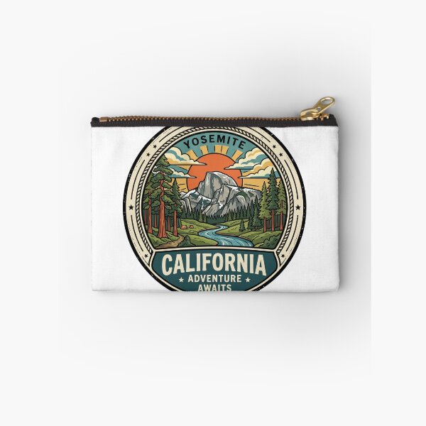 Item preview, Retro Yosemite California Adventure Awaits Camping Travel Graphic designed and sold by Paper Drip.