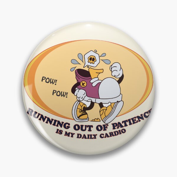 Item preview, Running Out Of Patience Is My Daily Cardio Retro Vintage designed and sold by Joshbrowny.