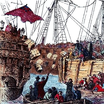 Artwork thumbnail, Boston Tea Party by HistoryGeekShop