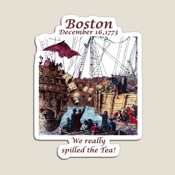 Item preview, Boston Tea Party designed and sold by HistoryGeekShop.