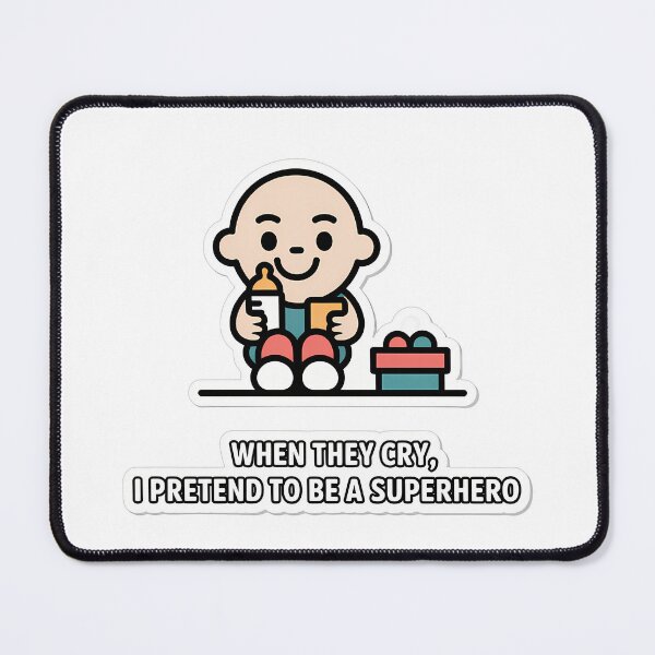 Item preview, Babysitter Superhero Quote designed and sold by NiftyWrx.