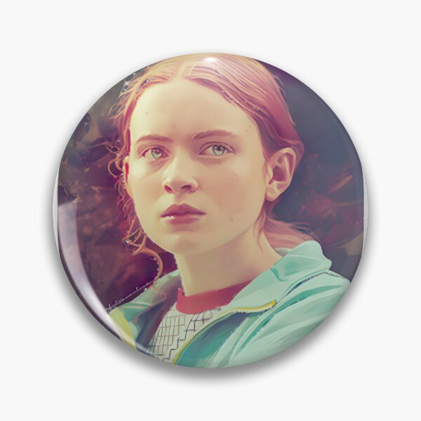 Item preview, Max Mayfield Stranger Things Fan Art | Retro Sadie Sink Illustration ⭐⭐⭐⭐⭐ designed and sold by Velvetulpop.