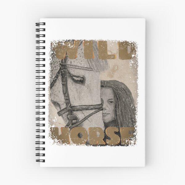 Item preview, WILD HORSE — Vintage Equestrian Western Art designed and sold by RonnyMilleo.