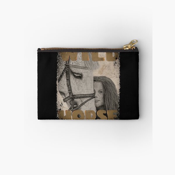 Item preview, WILD HORSE — Vintage Equestrian Western Art designed and sold by RonnyMilleo.