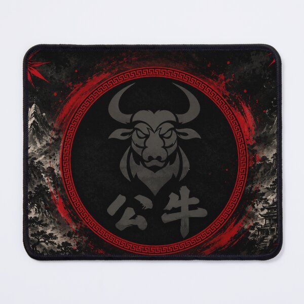 Item preview, Iron Bull: Strength, Honor, and Determination designed and sold by Fei Long Design Hub.