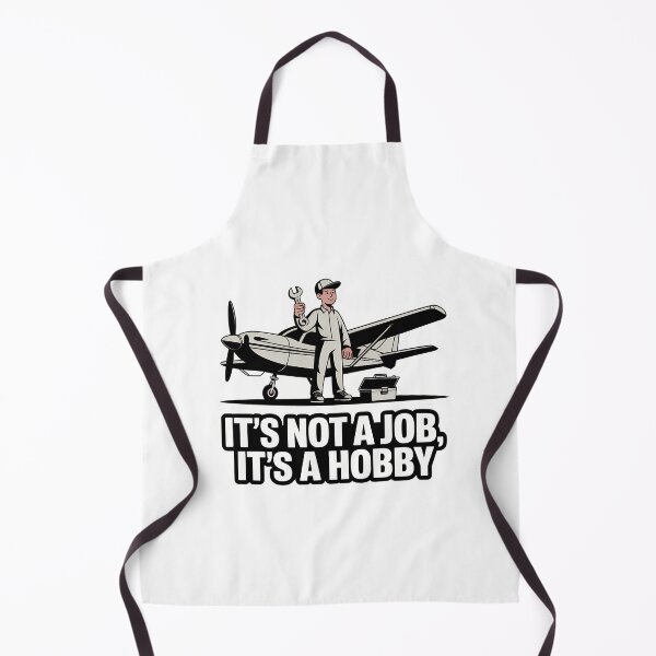 Item preview, Mechanic & Aircraft - Hobby Over Job designed and sold by NiftyWrx.