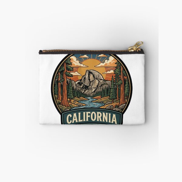 Item preview, Vintage California Yosemite National Park Half Dome Travel Badge designed and sold by Paper Drip.