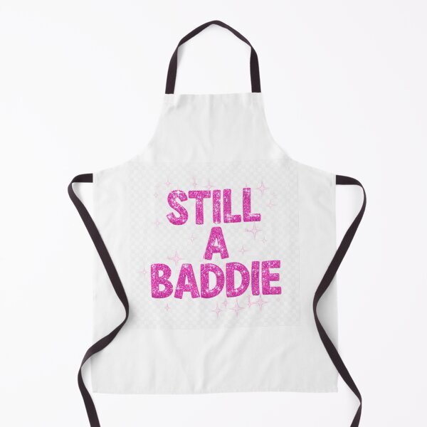 Item preview, still a baddie pink glitter quote designed and sold by Bybushralab.