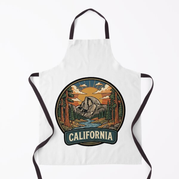 Item preview, Vintage California Yosemite National Park Half Dome Travel Badge designed and sold by Paper Drip.