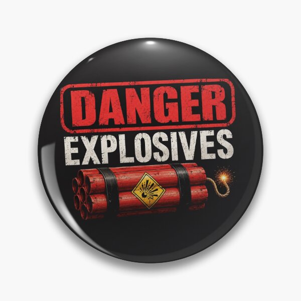 Item preview, Danger Explosives - Funny Sassy Warning Shirt for Women  designed and sold by FunMugsAndMore .