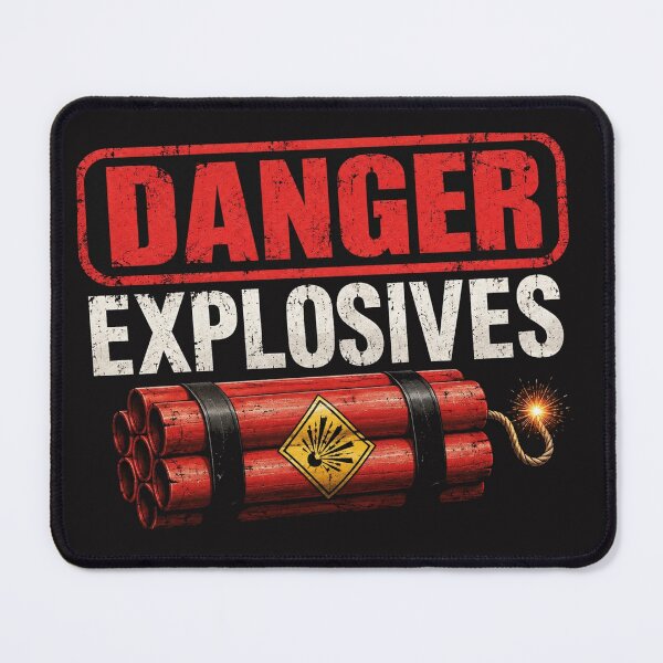 Item preview, Danger Explosives - Funny Sassy Warning Shirt for Women designed and sold by Fun Tees Mugs & More .
