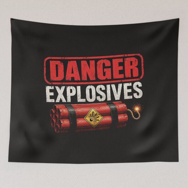 Item preview, Danger Explosives - Funny Sassy Warning Shirt for Women  designed and sold by FunMugsAndMore .