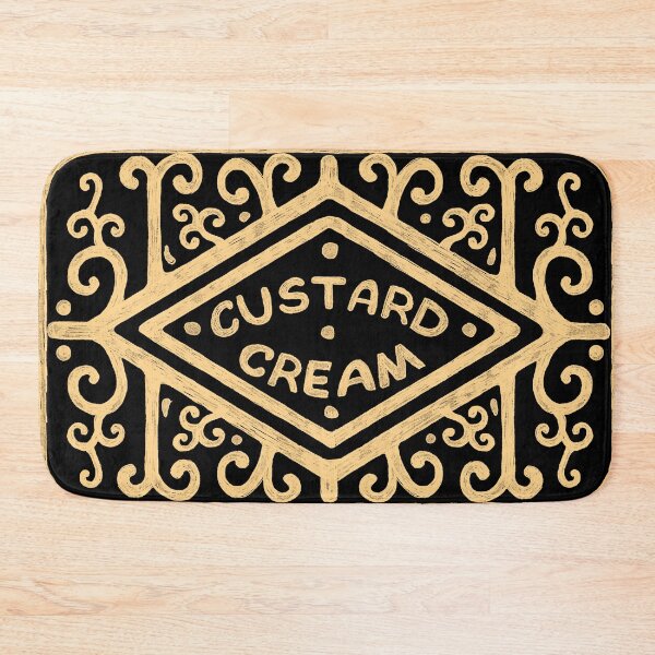 Item preview, Custard Cream Biscuit - Vintage British Snack designed and sold by AgnieshkaSiwek.
