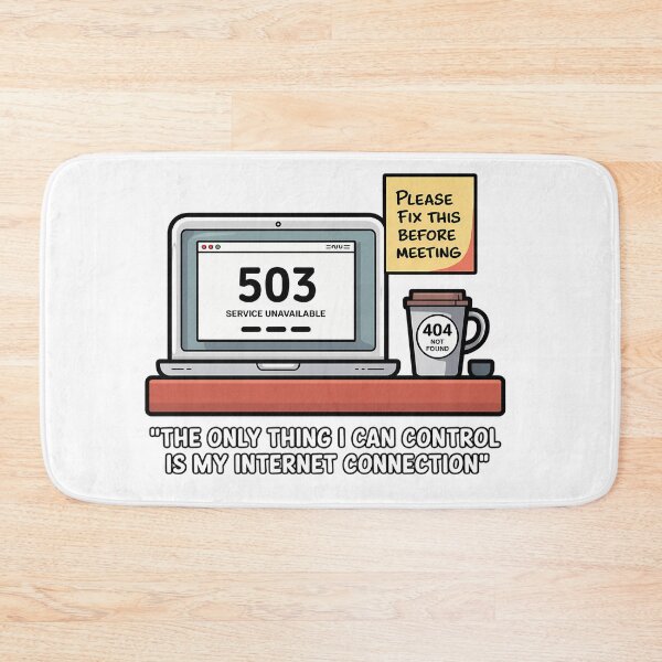 Item preview, Web Designer Debugging Desk designed and sold by NiftyWrx.