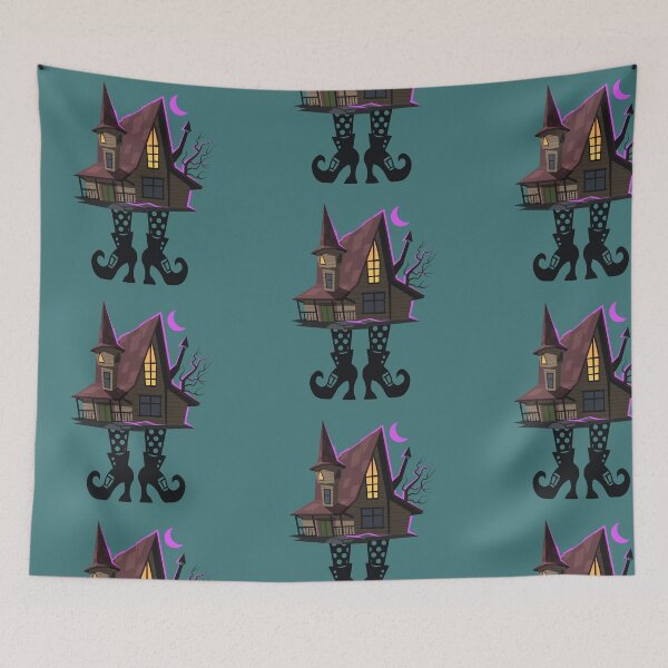 Item preview, Copy of Witch House - Spooky Halloween House Dead witch designed and sold by aliyeus.
