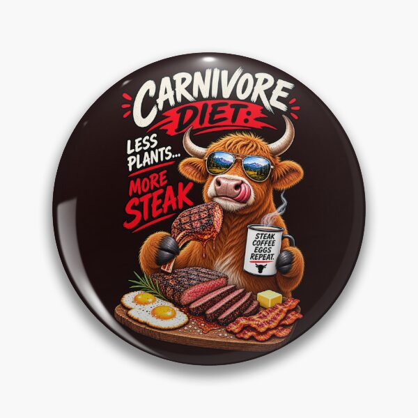 Item preview, CARNIVORE DIET LESS PLANTS MORE STEAKS designed and sold by CarnivoreGifts.