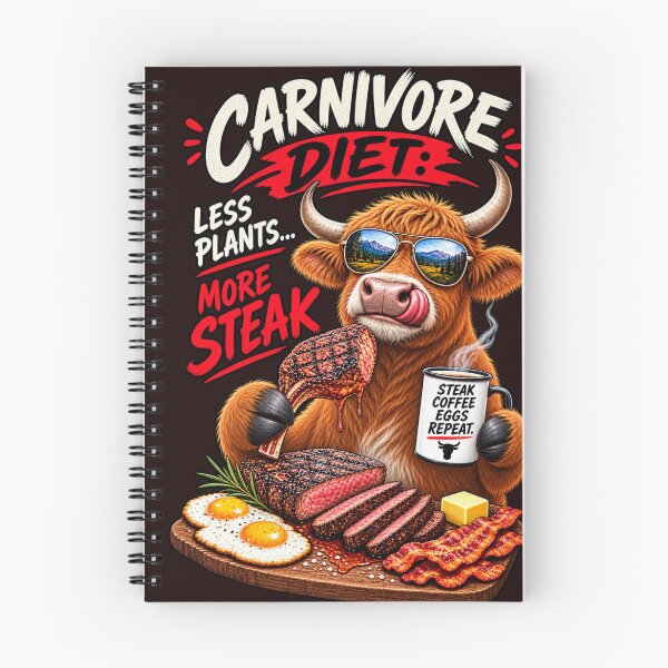 Item preview, CARNIVORE DIET LESS PLANTS MORE STEAKS designed and sold by CarnivoreGifts.