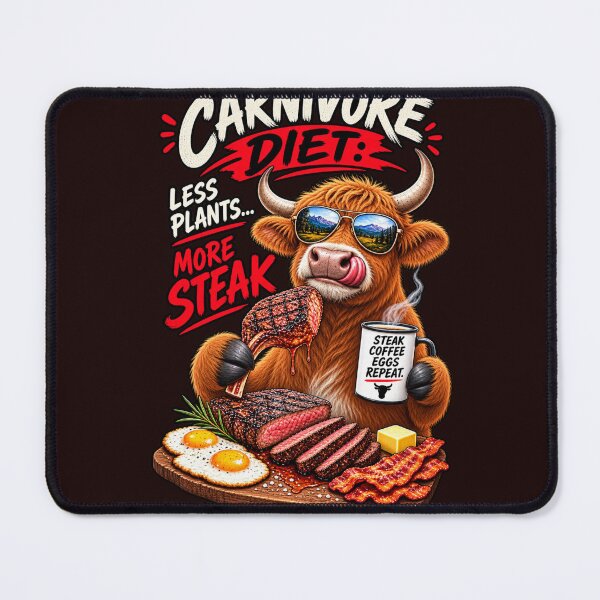Item preview, CARNIVORE DIET LESS PLANTS MORE STEAKS designed and sold by CarnivoreGifts.