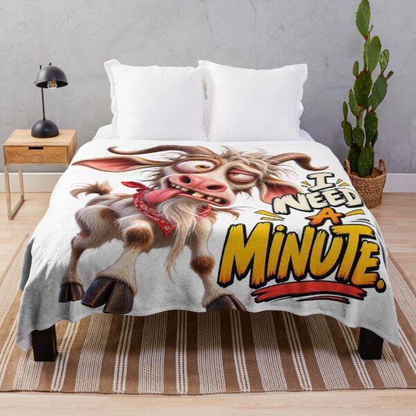Item preview, I Need a Minute Goat designed and sold by M.Store.