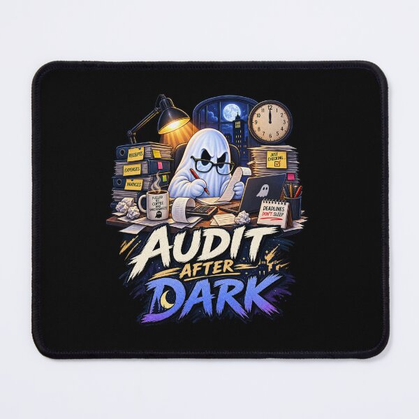 Item preview, Audit After Dark Funny Halloween Accountant designed and sold by PunchDrop.