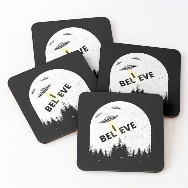 Item preview, I Believe in UFOs and Aliens - Sci Fi Fans designed and sold by DesignByLeo.