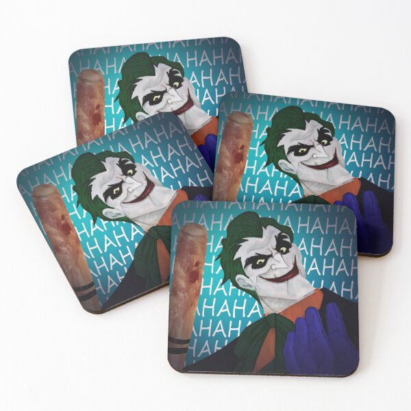 Item preview, Joker's Laughter – Dark Villain Art Inspired by Gotham designed and sold by WaveAcuarela.