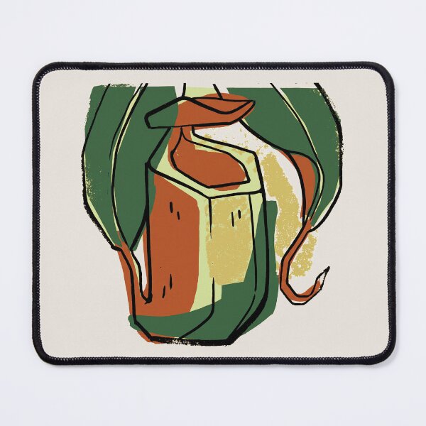 Item preview, Pitcher Plant Carnivorous Botanical Modern Indie Screen Print designed and sold by KiwiRider.