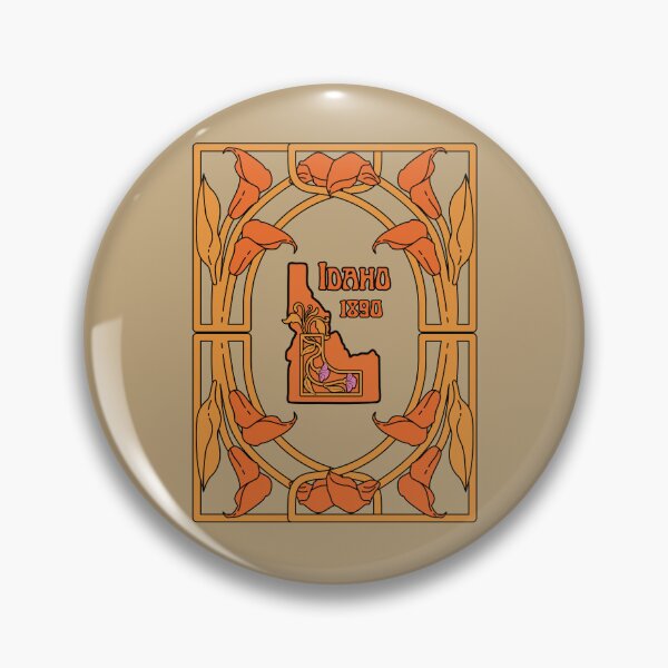 Item preview, Idaho 1890 Art Nouveau designed and sold by joztees.