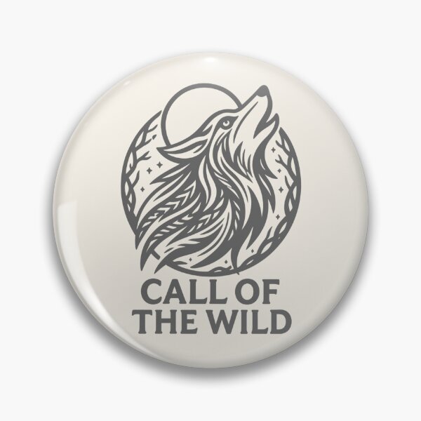 Item preview, Call Of The Wild Howling Wolf Rustic Linocut Forest Moon Nature Wildlife Art designed and sold by MarCinu Art.