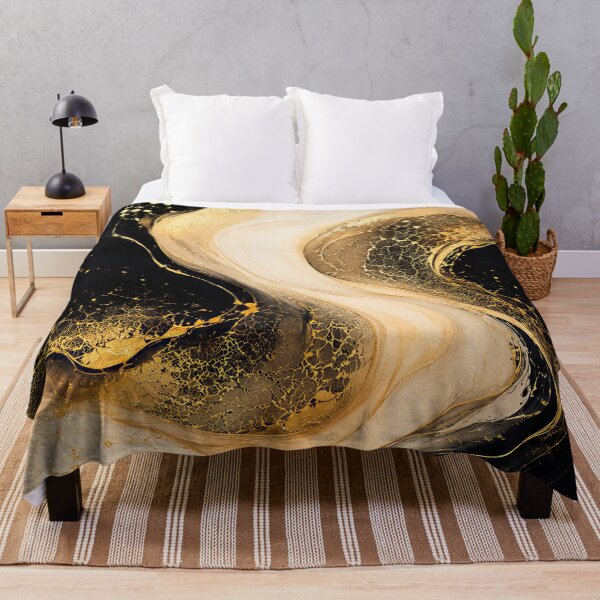 Item preview, Elegant Swirling Pattern with Gold Accents designed and sold by paulrommer.
