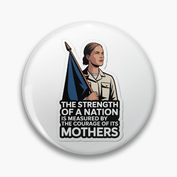 Item preview, Military Mom with Flag and Determination designed and sold by NiftyWrx.