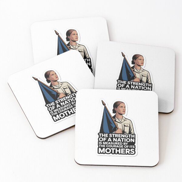 Item preview, Military Mom with Flag and Determination designed and sold by NiftyWrx.