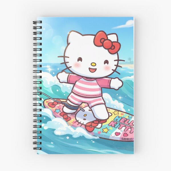 Aperçu de l'œuvre Hello Kitty surfeuse créée et vendue par myfavoritegifts.